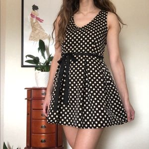 Francesca’s Polka-Dot Dress